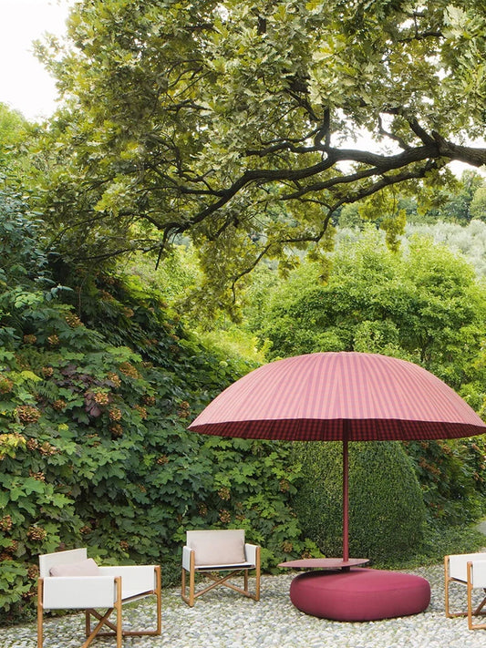 Customized White Garden Patio Outdoor Umbrella Parasol