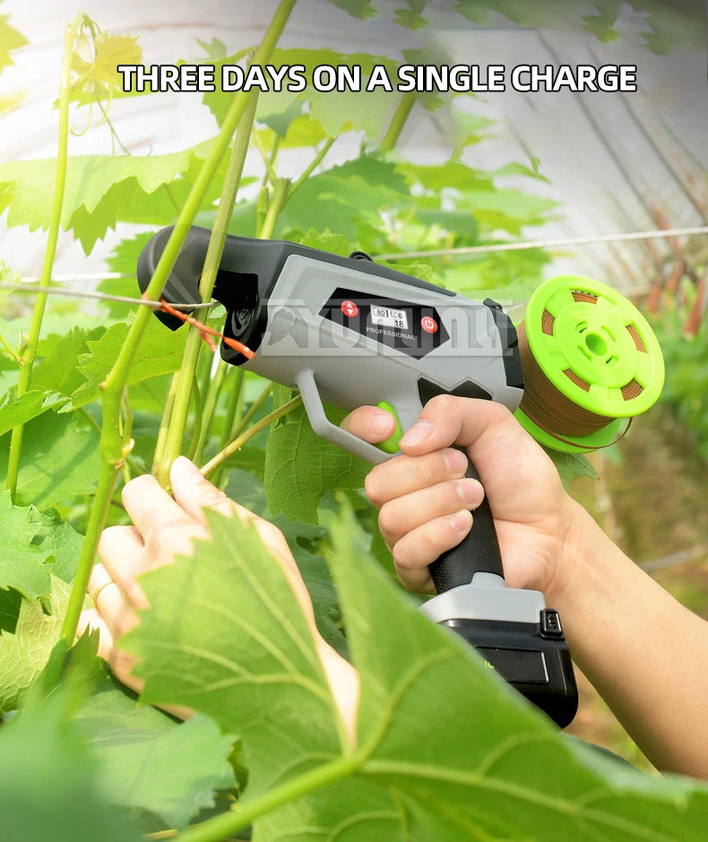Electric Branch Tying Binding Machine Grape Kiwi Tomato