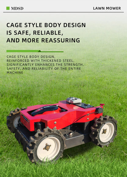 All Terrain Crawler Grass Cutter Remote Control 4-Stroke