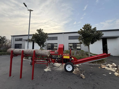 Heavy Duty 45 ton Firewood Cutting and Splitting