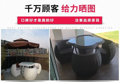 Mobile Side Garden Furniture Sets Chairs Conference