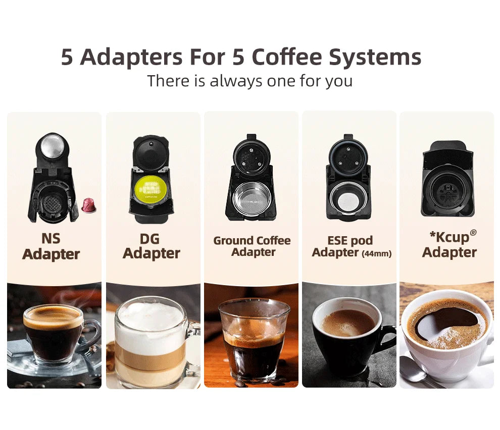 HiBREW Multiple Capsule Coffee Machine, Hot/Cold