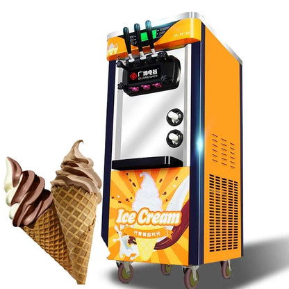 110V 220V Commercial Soft Ice Cream Machine