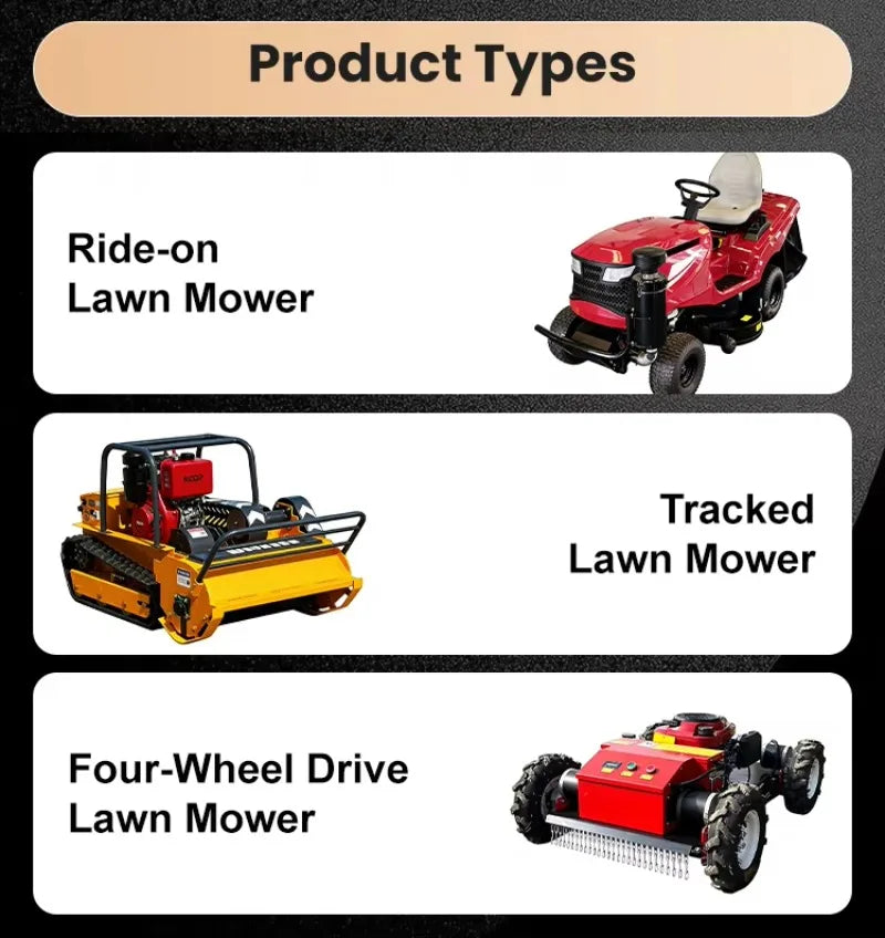 Mower for Large Garden and Farm Riding Lawn Tractor