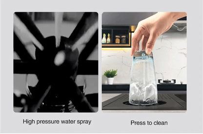 Nanometer Flip Cover Hidden Kitchen Sinks