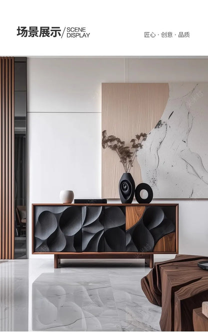 Luxury Wood Living Room Cabinets Organiser Fashion
