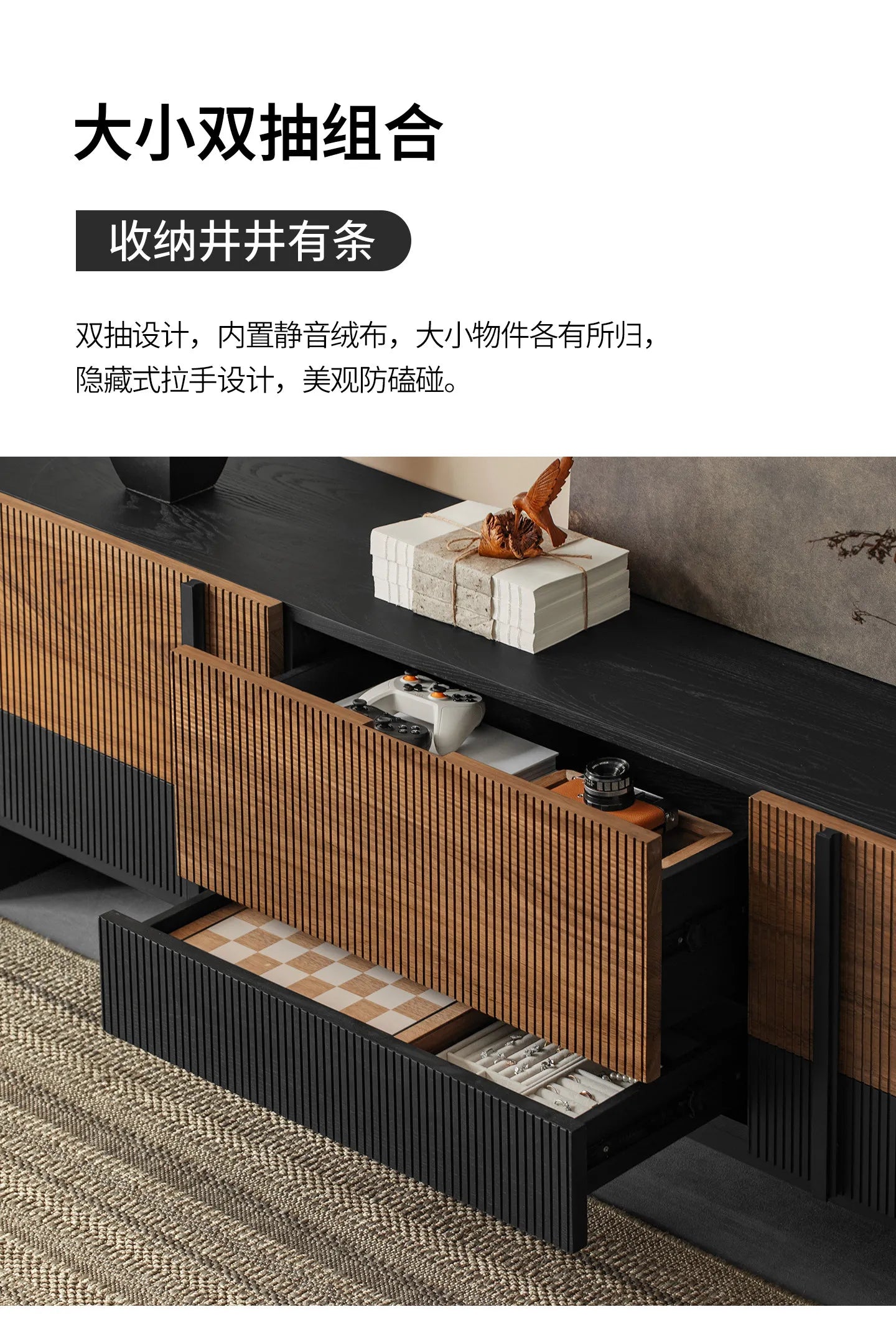 Craft Luxury Living Room Cabinets Vanity Corner