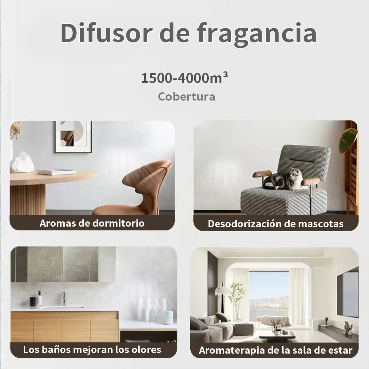NAMSTE HVAC Essential Oil Aroma Diffuser Bluetooth