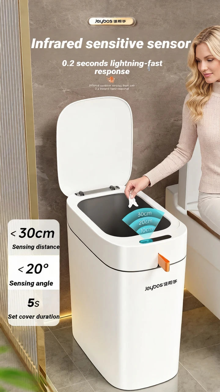 JOYBOS Automatic Adsorption Bags Trash Can