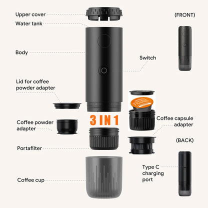 Coffee Machine Travel Portable Espresso