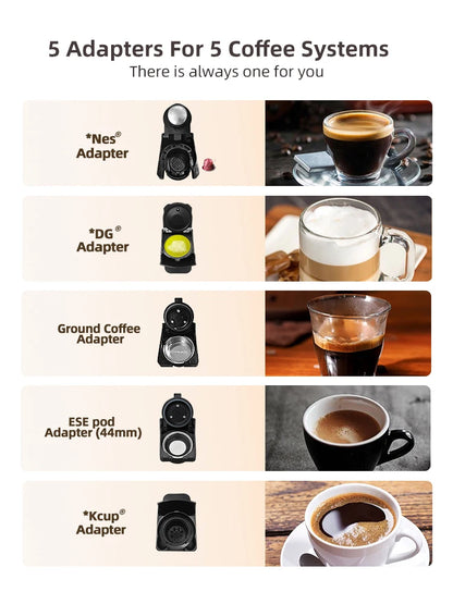HiBREW Multiple Capsule Coffee Machine, Hot/Cold