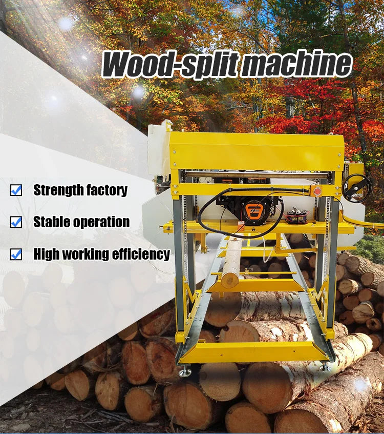 Heavy Duty 45 ton Firewood Cutting and Splitting