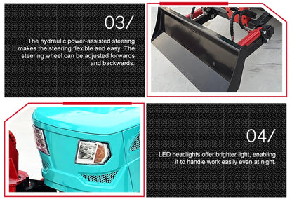 Customization Euro V Emission Farm Tractor 35HP 50HP