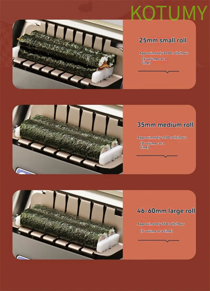 Commercial Electric Sushi Cutting Machine