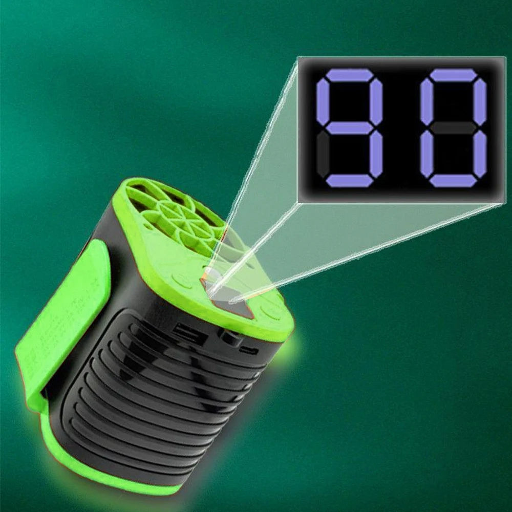 Rechargeable Waist Clip Fan 30000mAh 7 Speed