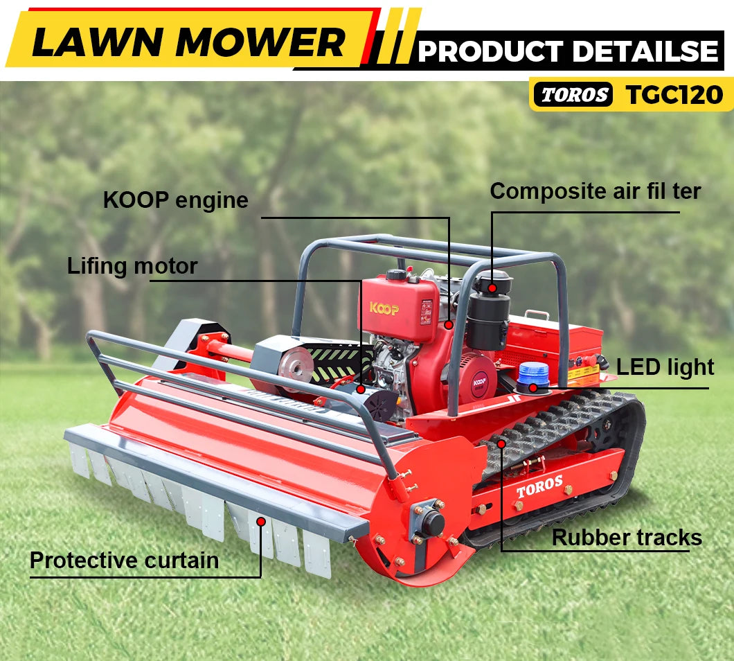 Landscaping Garden Reel Customized Lawn Mower