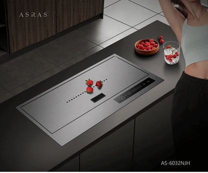 Nanometer Flip Cover Hidden Kitchen Sinks