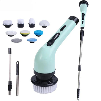 9-in-1 Electric Cleaning Brush Electric Spin Cleaning