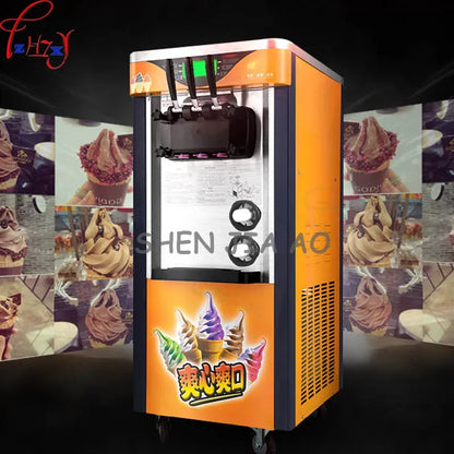 110V 220V Commercial Soft Ice Cream Machine