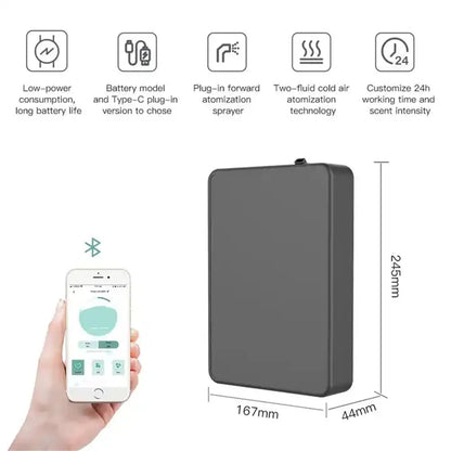 Covers 500m³ Aroma Diffuser Smart Scent Air Machine
