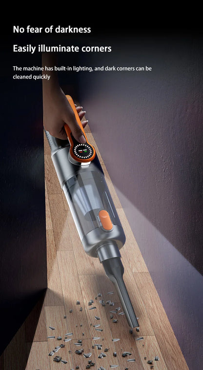 Car Vacuum Cleaner Wireless One-Button Dust Dump