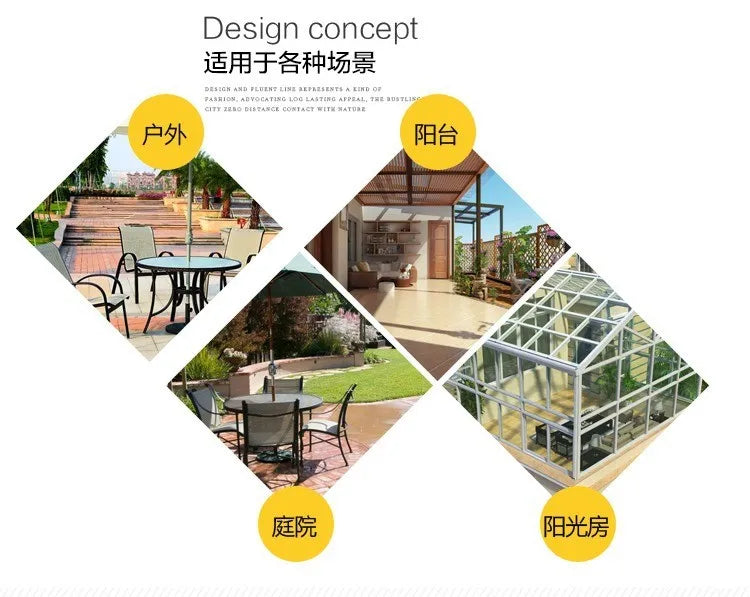 Mobile Side Garden Furniture Sets Chairs Conference