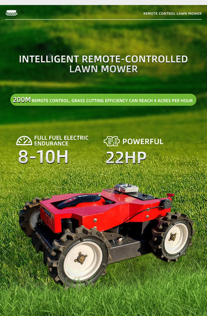 All Terrain Crawler Grass Cutter Remote Control 4-Stroke