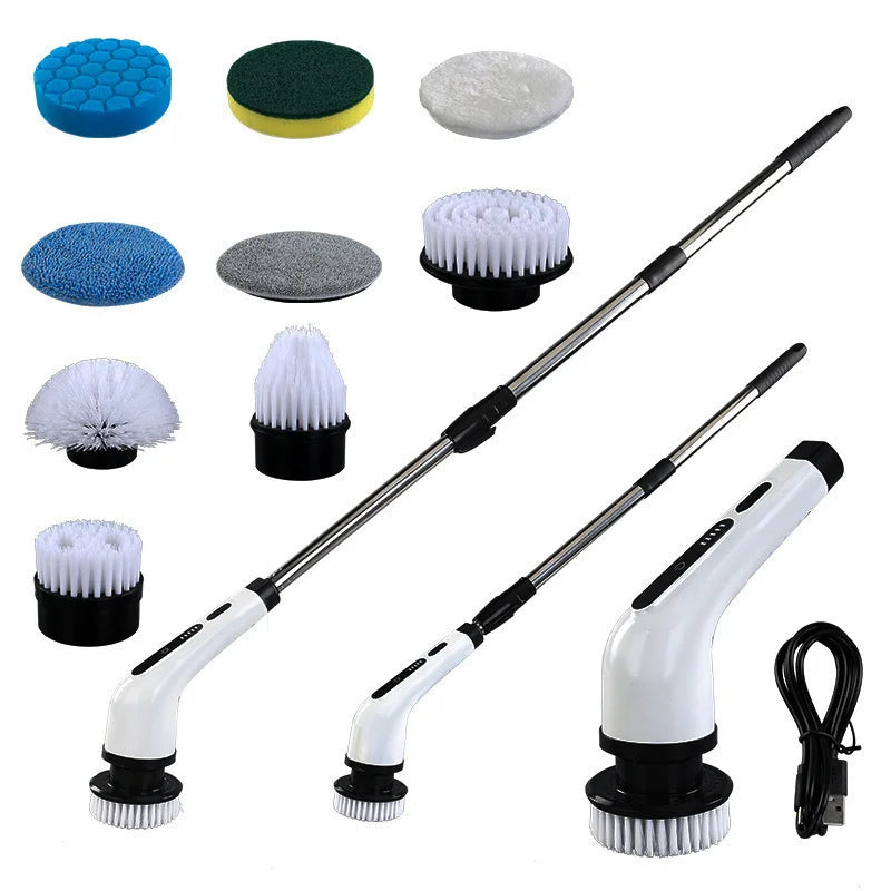 9-in-1 Electric Cleaning Brush Electric Spin Cleaning