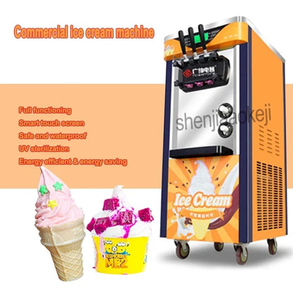 110V 220V Commercial Soft Ice Cream Machine