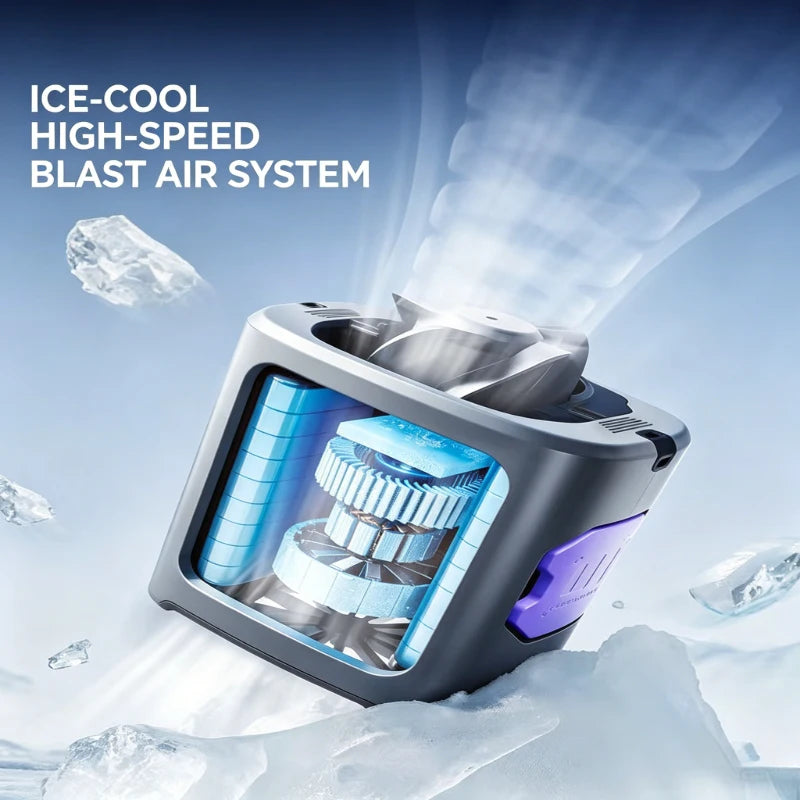 2026 New Semiconductor Cooling Waist Fan Portable