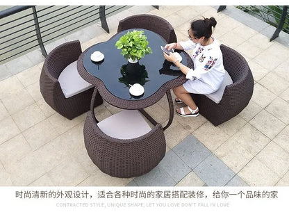 Mobile Side Garden Furniture Sets Chairs Conference