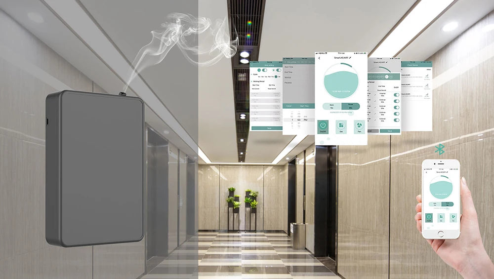 Covers 500m³ Aroma Diffuser Smart Scent Air Machine