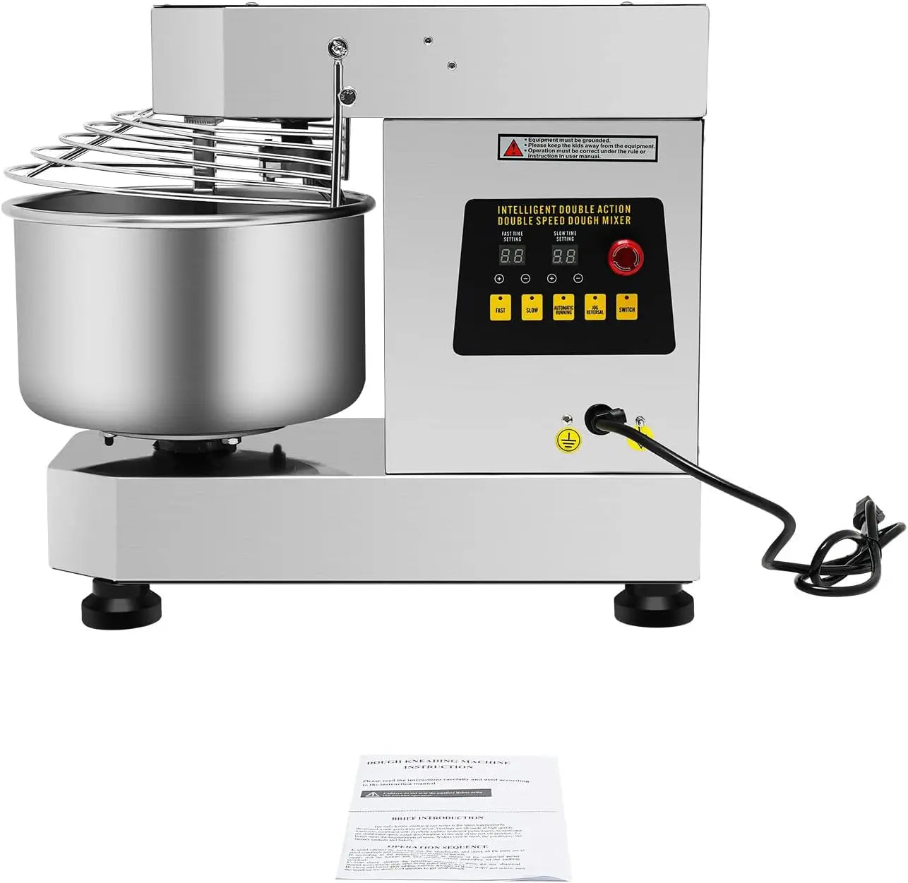 750W Rotating Food Mixer Machine for Making Bread