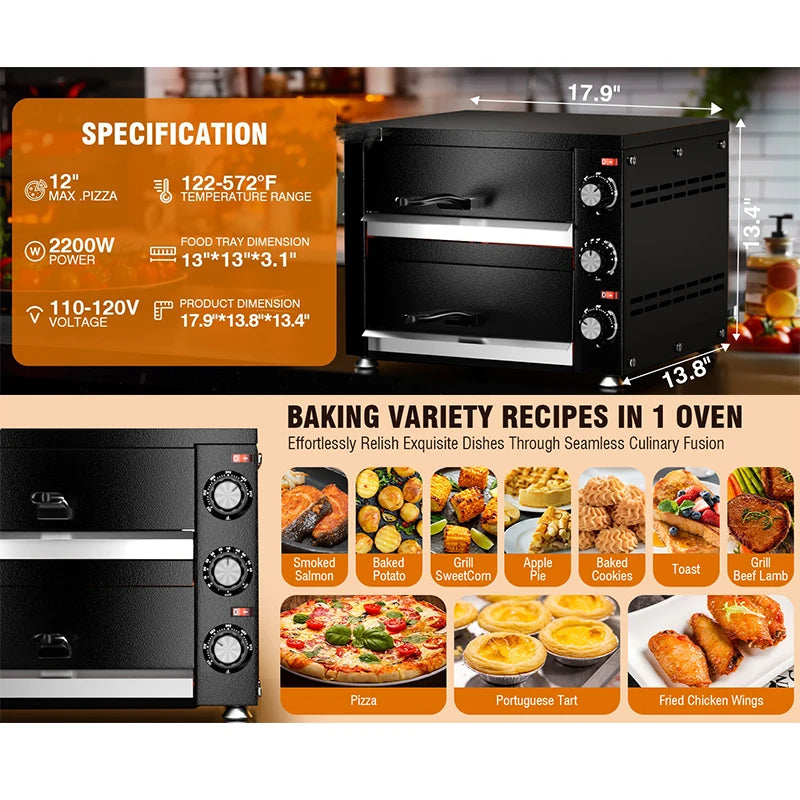 12 inches Pizza oven outdoor oven commercial kitchen