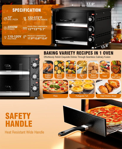12 inches Pizza oven outdoor oven commercial kitchen
