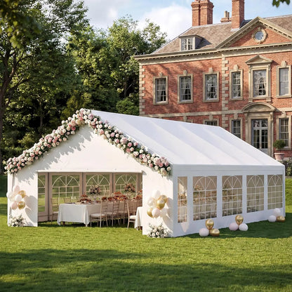 20x30 Party Tent, Heavy Duty Outdoor Canopy