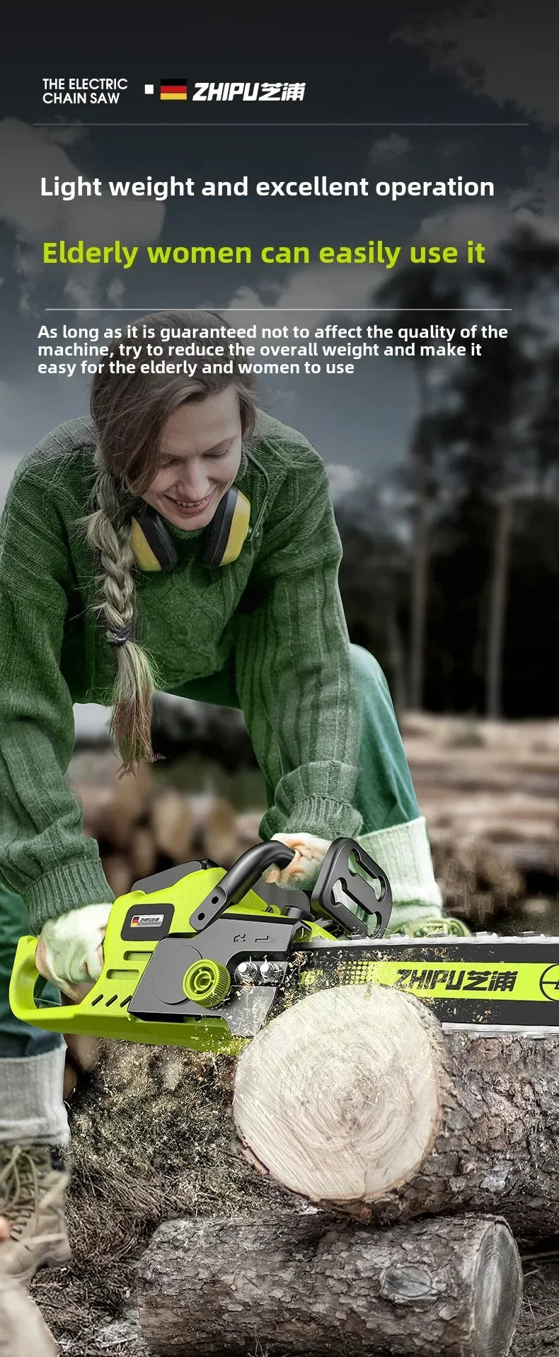 Chainsaw Household Small Handheld Saw Firewood
