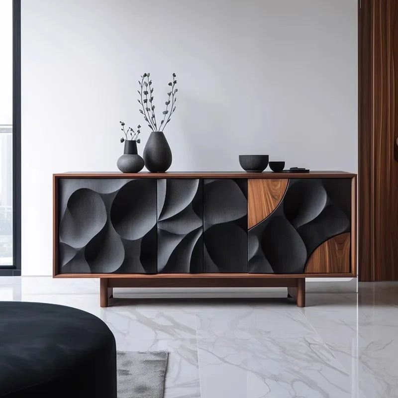 Luxury Wood Living Room Cabinets Organiser Fashion