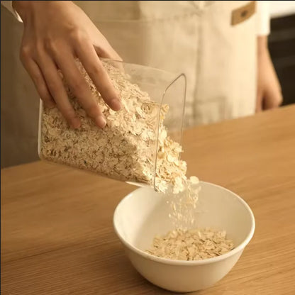 Transparent Plastic Grain Seal Tank Spaghetti Storage