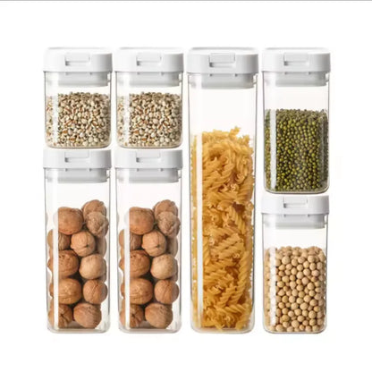 Transparent Plastic Grain Seal Tank Spaghetti Storage