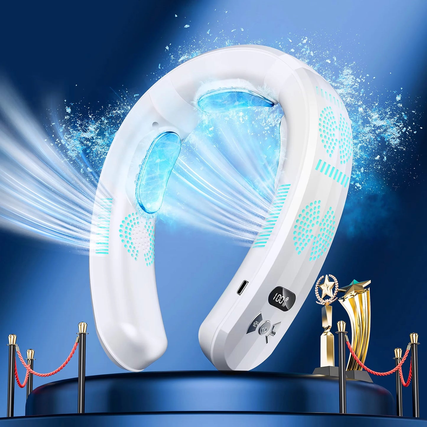 2026 New Wearable Air Conditioner USB Rechargeable