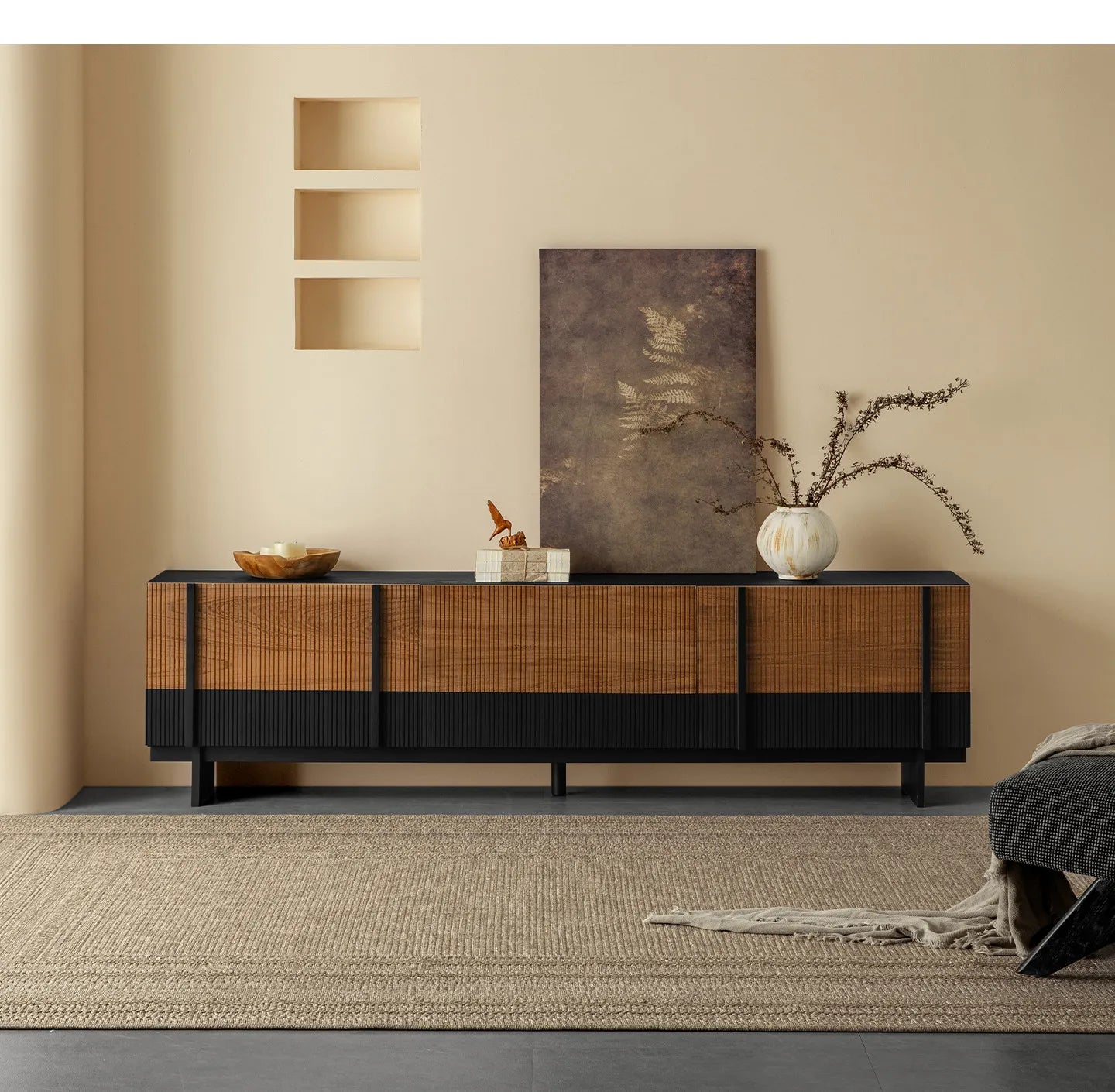 Craft Luxury Living Room Cabinets Vanity Corner
