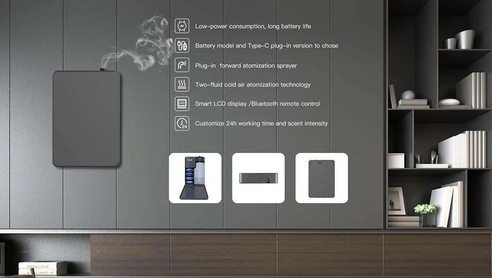 Covers 500m³ Aroma Diffuser Smart Scent Air Machine