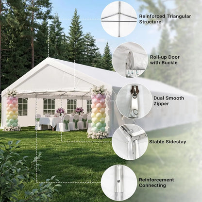 Party Tent, Heavy Duty Waterproof Outdoor Canopy