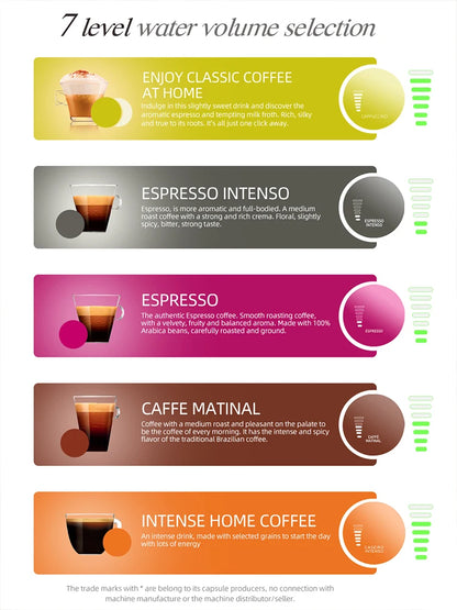 HiBREW Multiple Capsule Coffee Machine, Hot/Cold