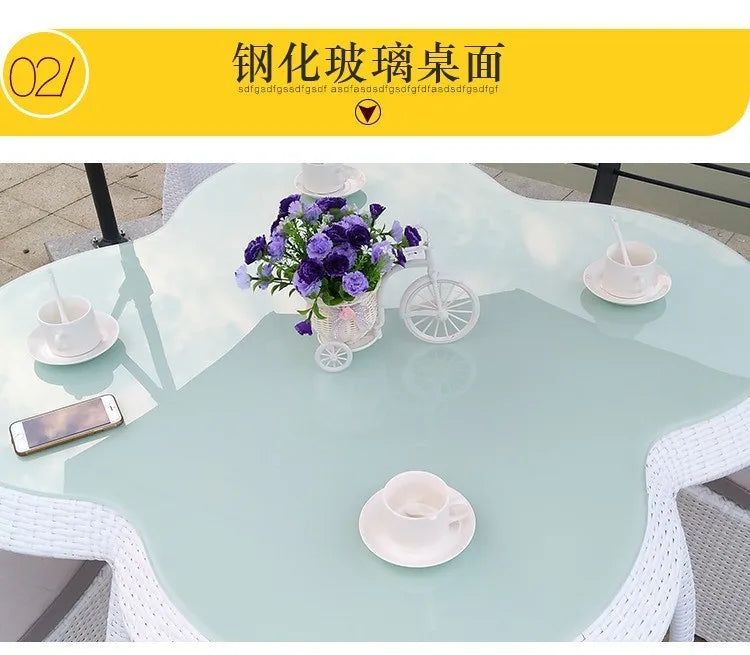 Mobile Side Garden Furniture Sets Chairs Conference