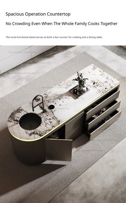 Dining Table with Sink Kitchen Furniture FYKI