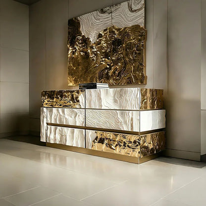 Nordic Luxury Living Room Cabinets Hallway Vanity