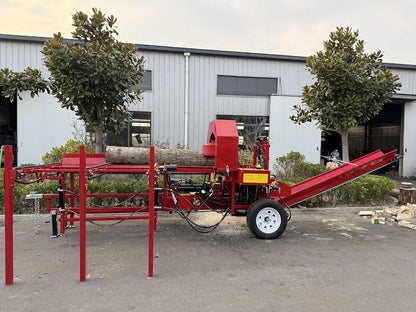 Heavy Duty 45 ton Firewood Cutting and Splitting