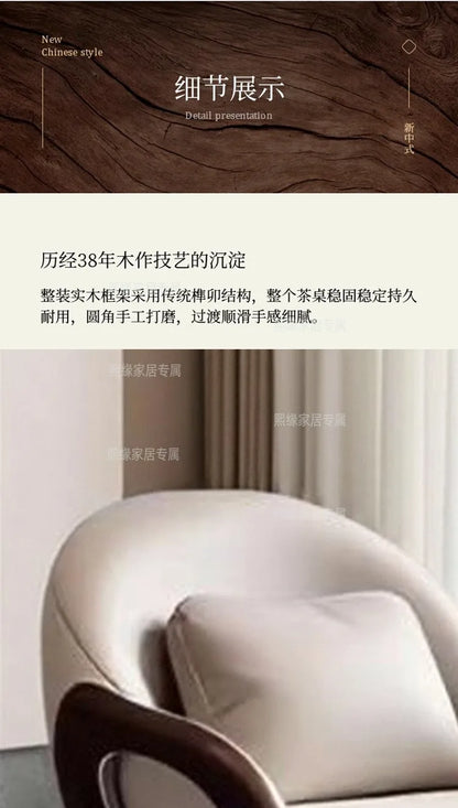 Armrest Big Living Room Chairs Modern Nordic Bedroom